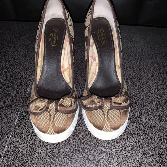 Coach wedges - Picture 6 of 6